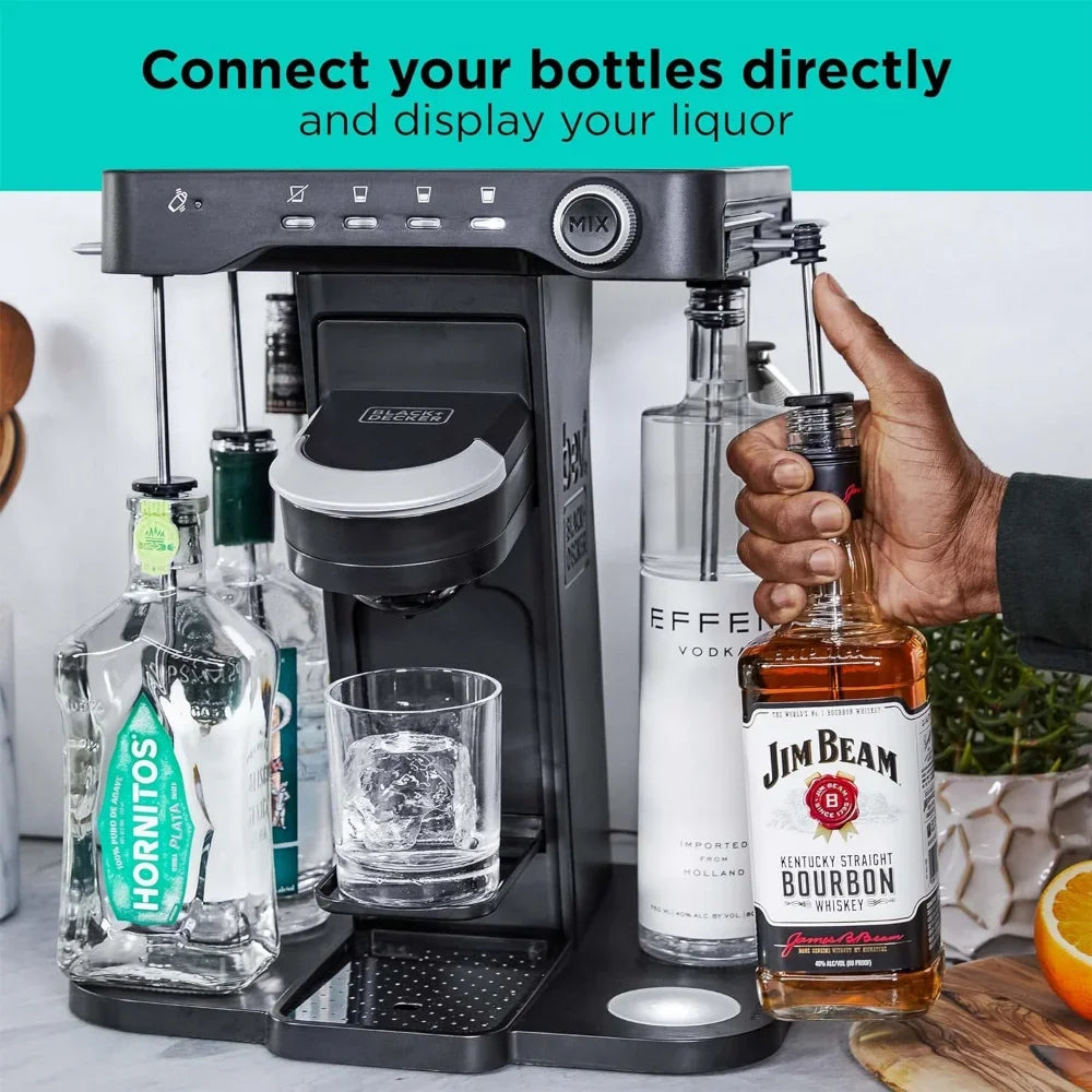 bev by BLACK+DECKER Cocktail Maker Machine and Drink Maker for Bartesian Capsules (BEHB101)