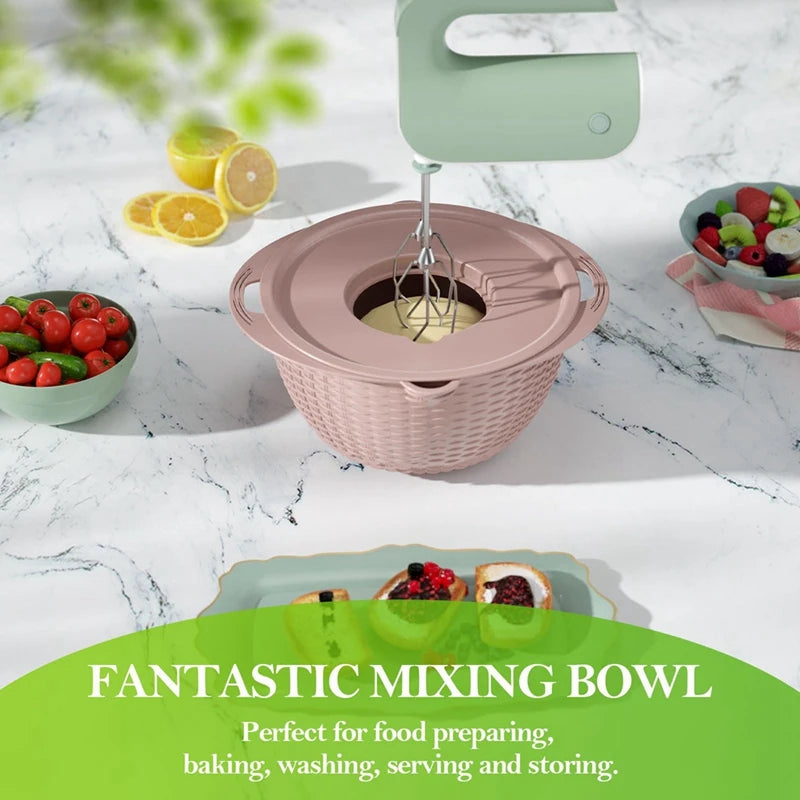 Colander With Mixing Bowl Grater Set