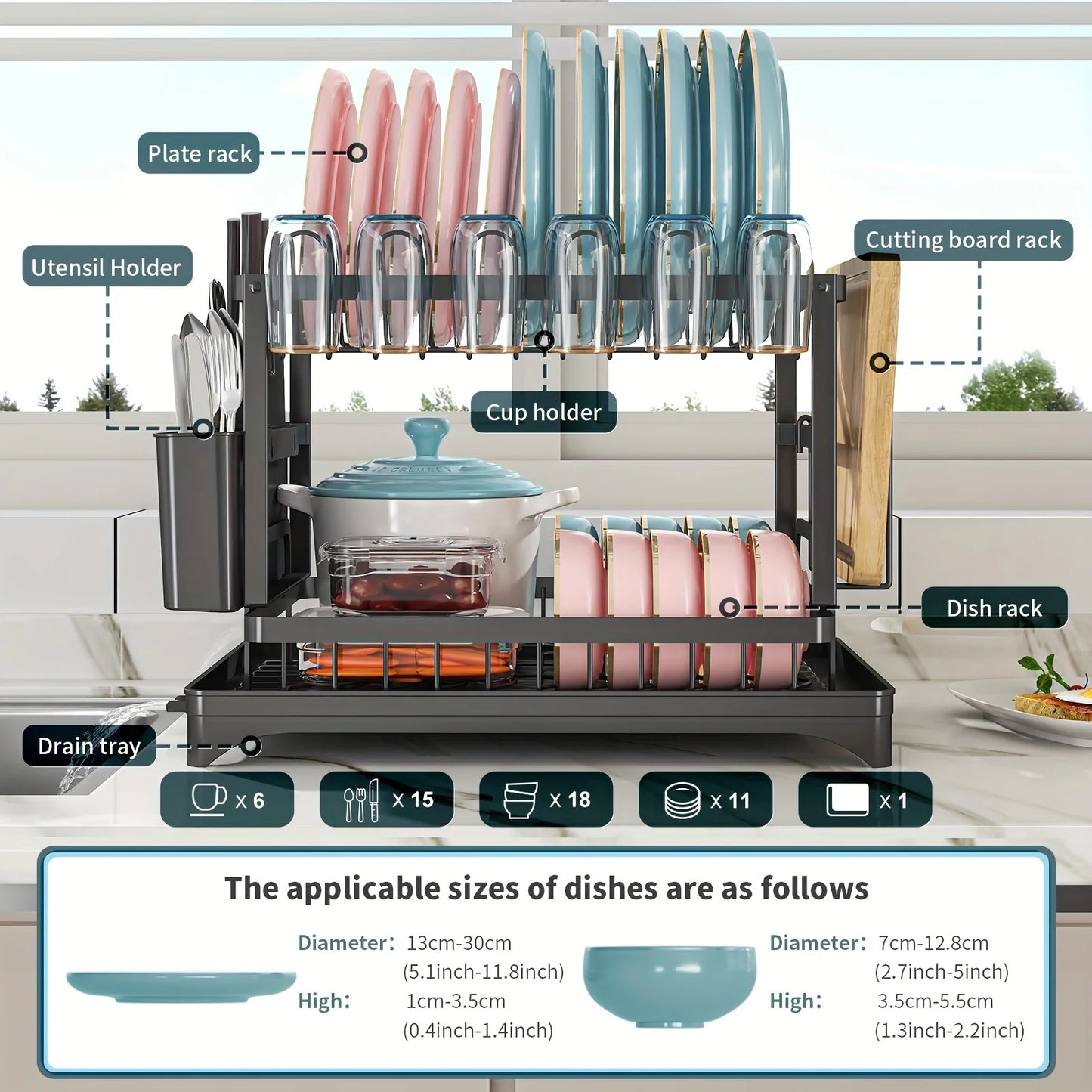 Dish Drying Rack