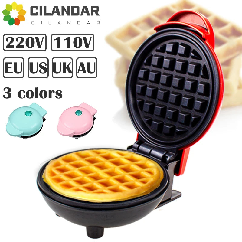 Cilandar Electric Mini Waffles Maker Machine