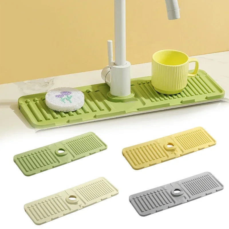 Tidy Splash Faucet Guard & Draining Mat