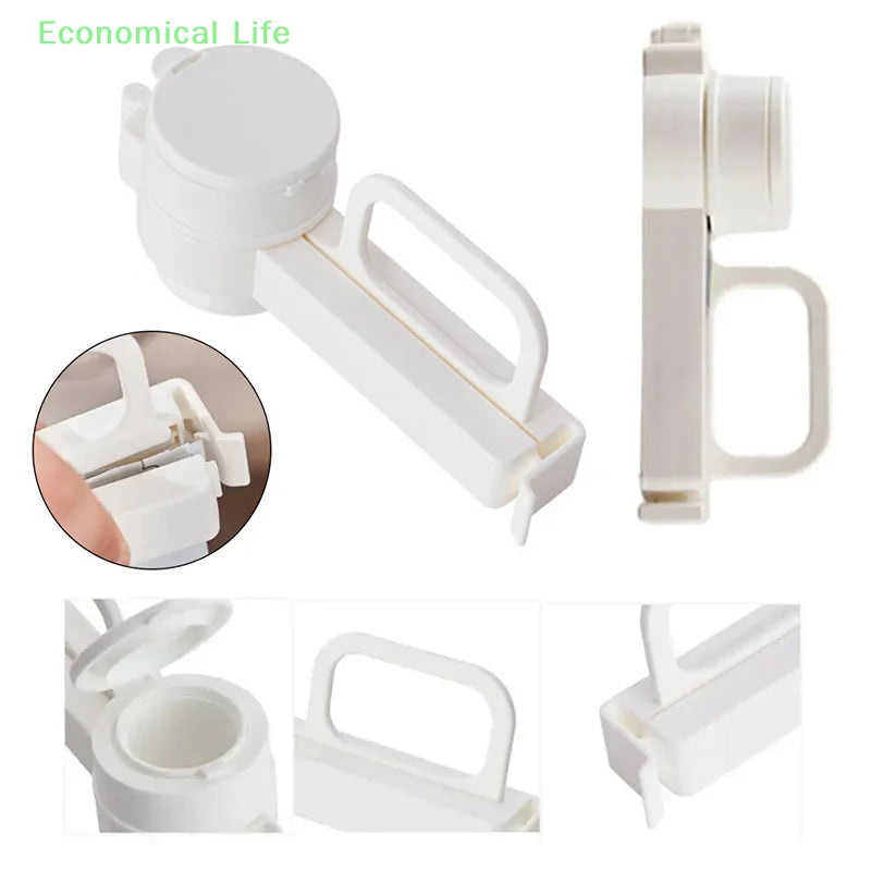 Snack Sealing Clip Fresh Keeping Sealer Clamp Plastic Food Saver Travel Kitchen Gadgets Seal Pour Food Storage Bag Cap Clip