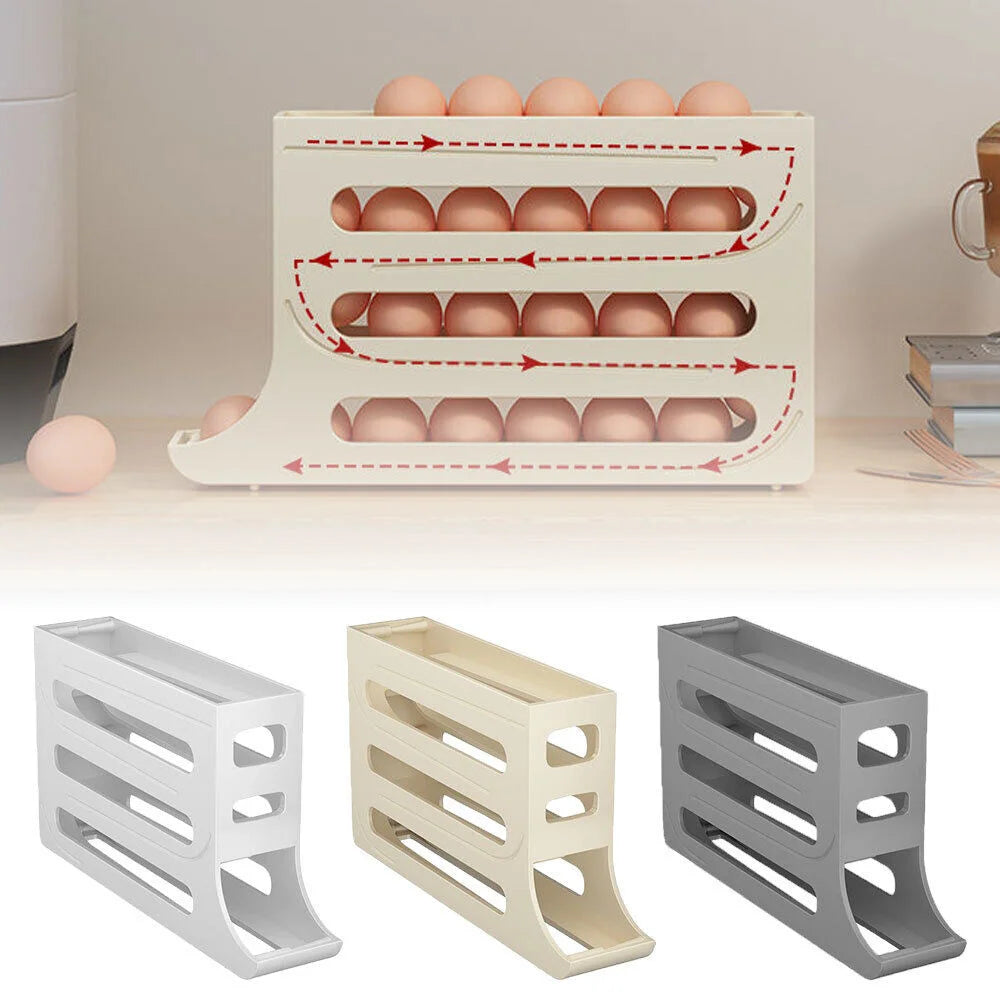 Automatic Scrolling Egg Rack