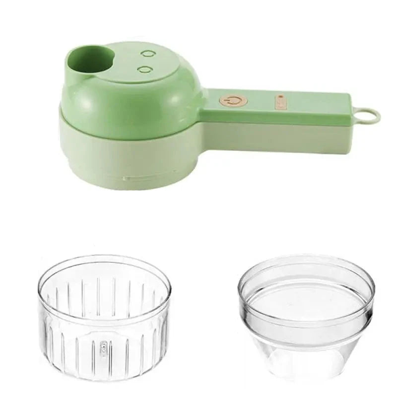 4 In 1 Handheld Electric Vegetable Cutter